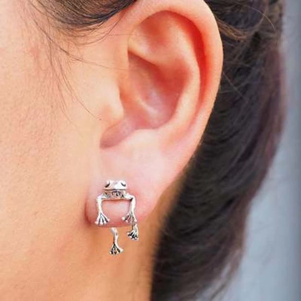 Frog Earrings Childlike Women Earrings Kawaii Frog Earring Animal Party Jewelry for Women